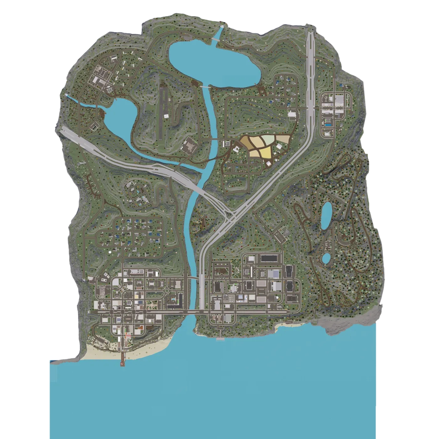 Carte du serveur Marseille RP